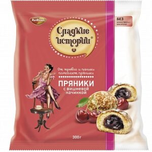 Пряники "Сладкие истории" с вишневой